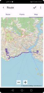 Route map